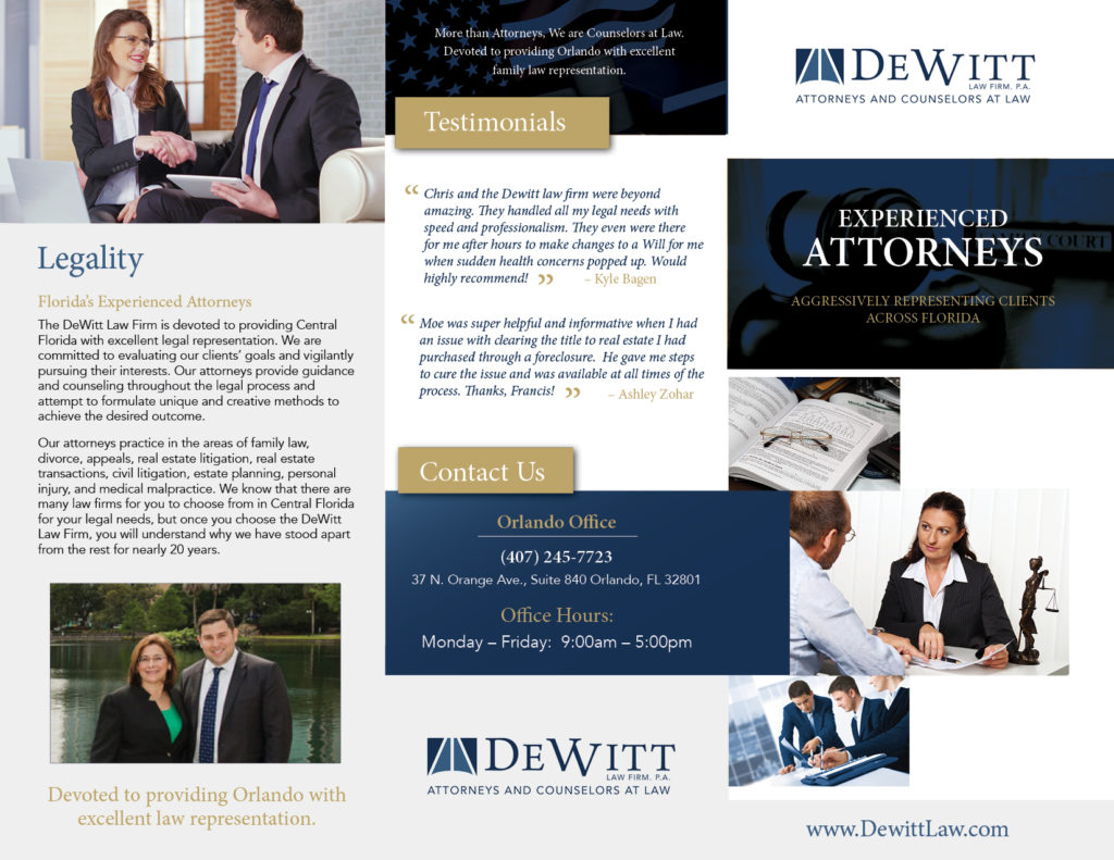 Dewitt Law Firm Brochure DB Digital Media
