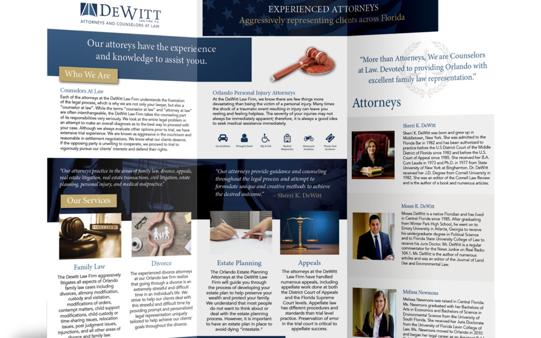 Dewitt Law Firm Brochure